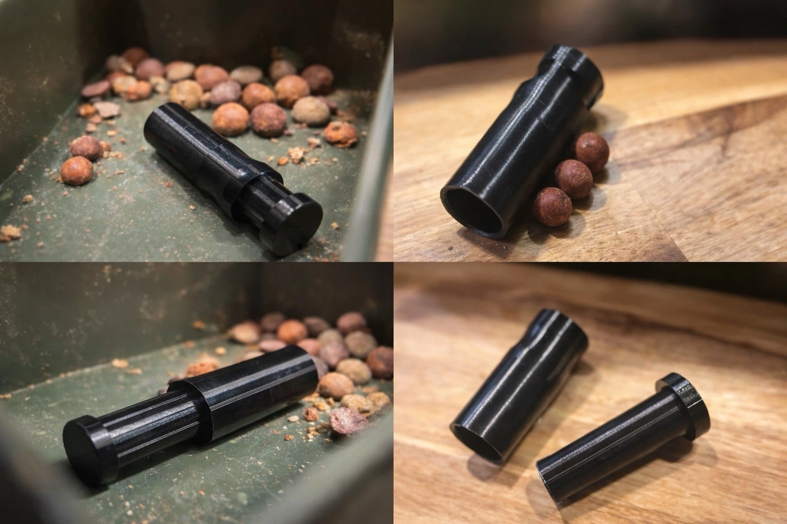 Compact 15mm One-Handed Mini Boilie Cutter | Carp Fishing Boilie Cutter |