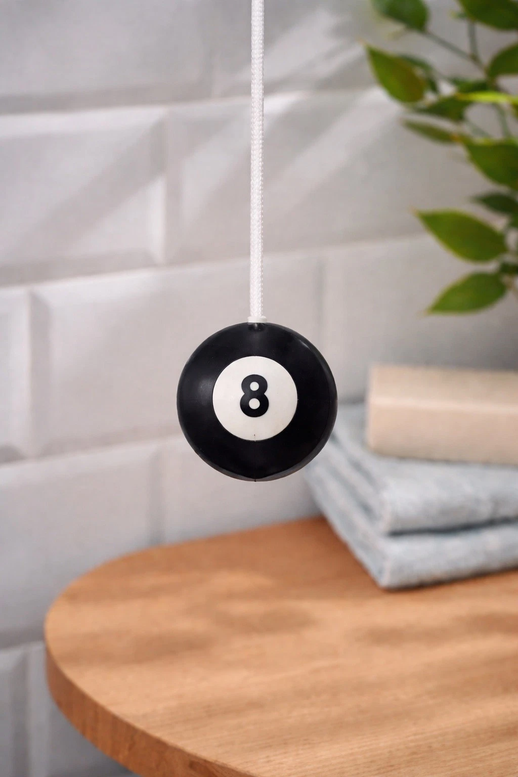 8 Ball Pool Light Pull | Man Cave Décor |
