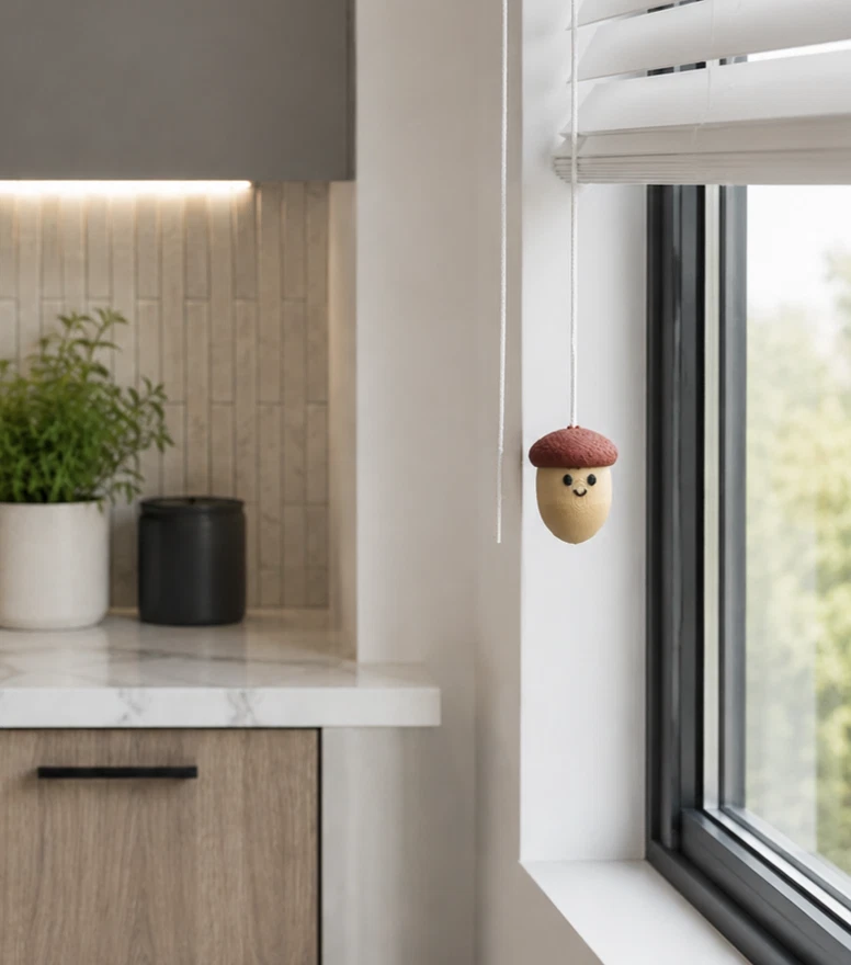 Cute Acorn Light Pull I Blind Pull