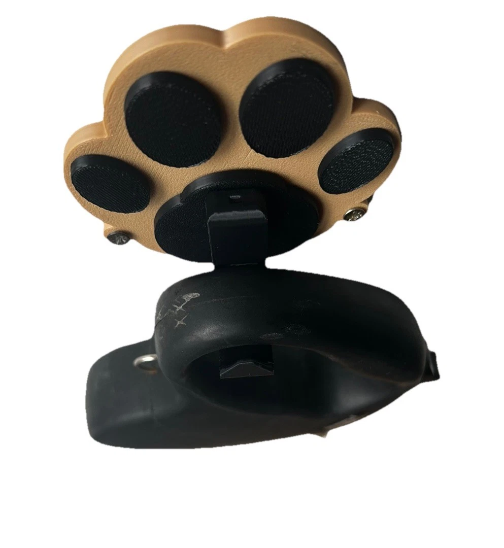 Foldable Lead & Harness Holder | Dog Paw Wall Hook