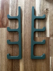 Fishing Rod Wall Holder | Wall Mounted Rod Storage Rack | Garage & Shed Storage - 5cm Arm