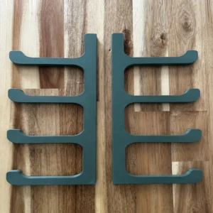 Fishing Rod Wall Holder | Wall Mounted Rod Storage Rack | Garage & Shed Storage - 10cm Arm