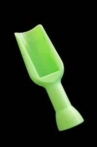 Glow In Dark PVA Scoop, Green, PVA Bait Scoop for Carp Fishing