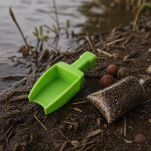 Glow in the Dark PVA Bag Bait Scoop – Carp Fishing Pellet Scoop