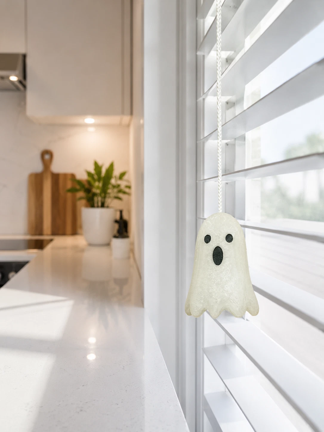 Glow-in-the-Dark Ghost Light Pull Cord – Light Switch Pull - Blind Pull - Image 4