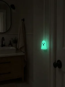 Novelty Light Pulls | Glow-in-the-Dark Light pulls - Ghost | Novelty Blind Pulls Cord End