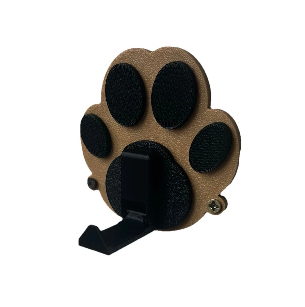 Foldable Lead & Harness Holder | Dog Paw Wall Hook