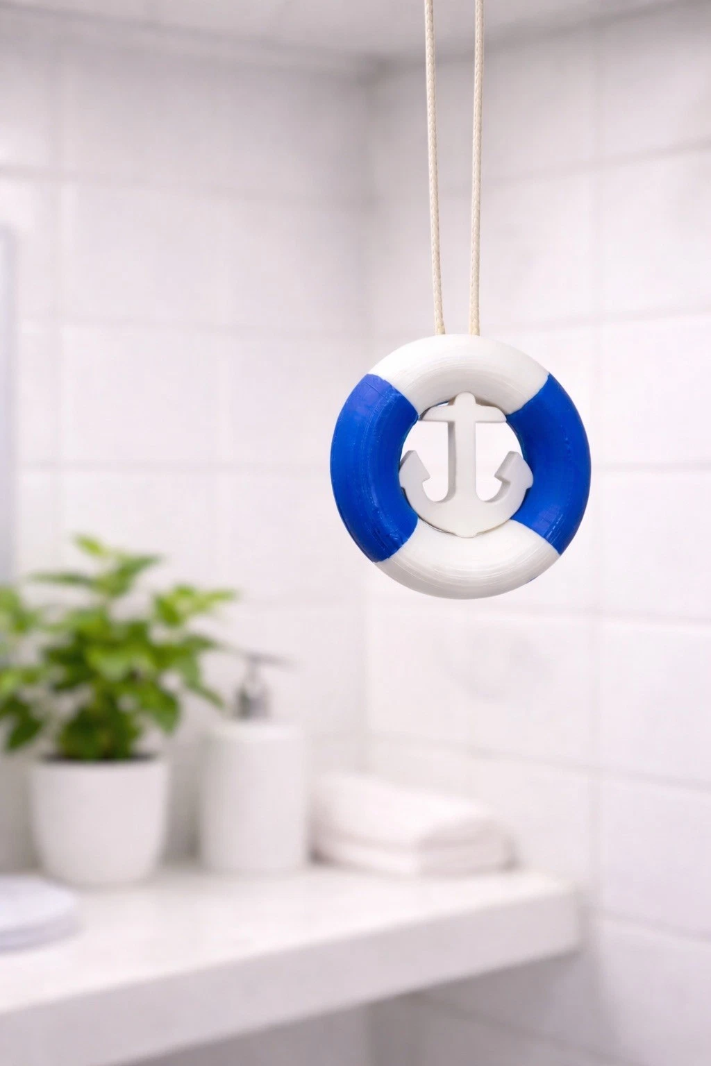 Life Ring Light Pull – Nautical 3D Printed | UK Made