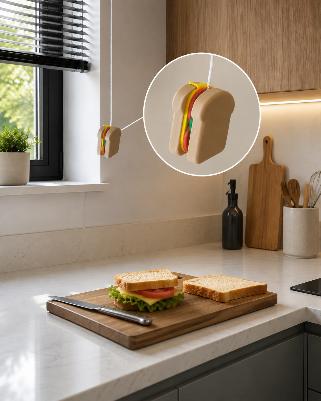 Kitchen Blind Pulls - Sandwich