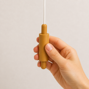 Novelty Light Pull or Blind Pull Rolling Pin for use in kitchens or bathrooms
