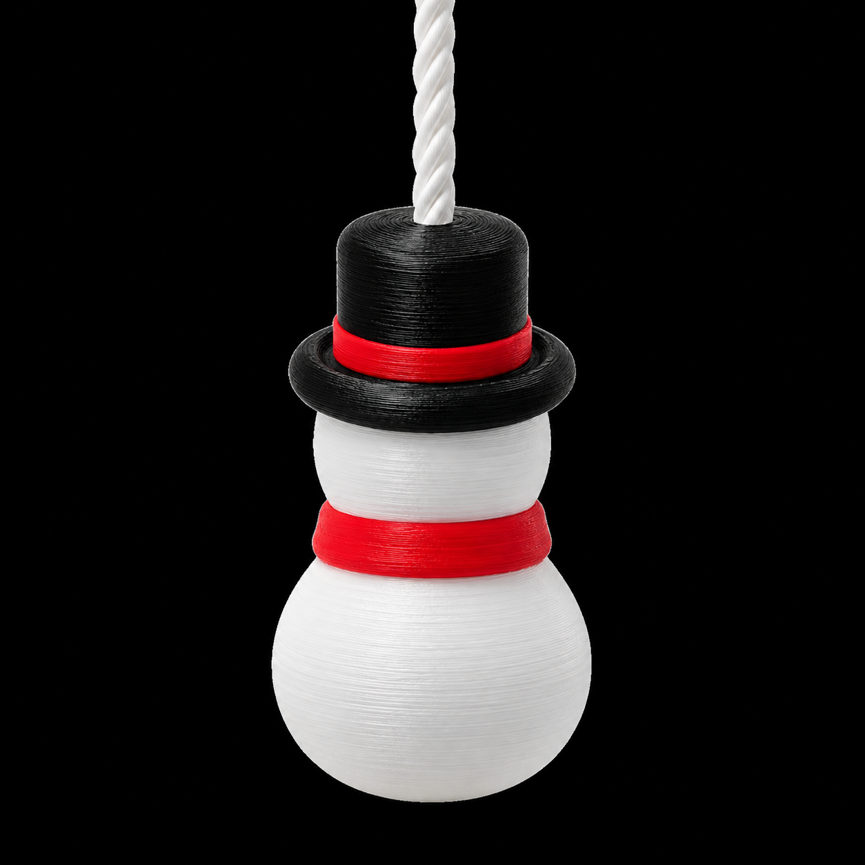 Christmas Light Pull - Snowman