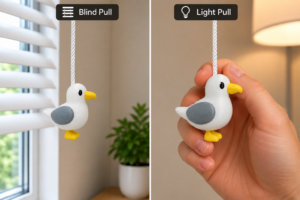 Seaside - Novelty light pull - seagull - main image