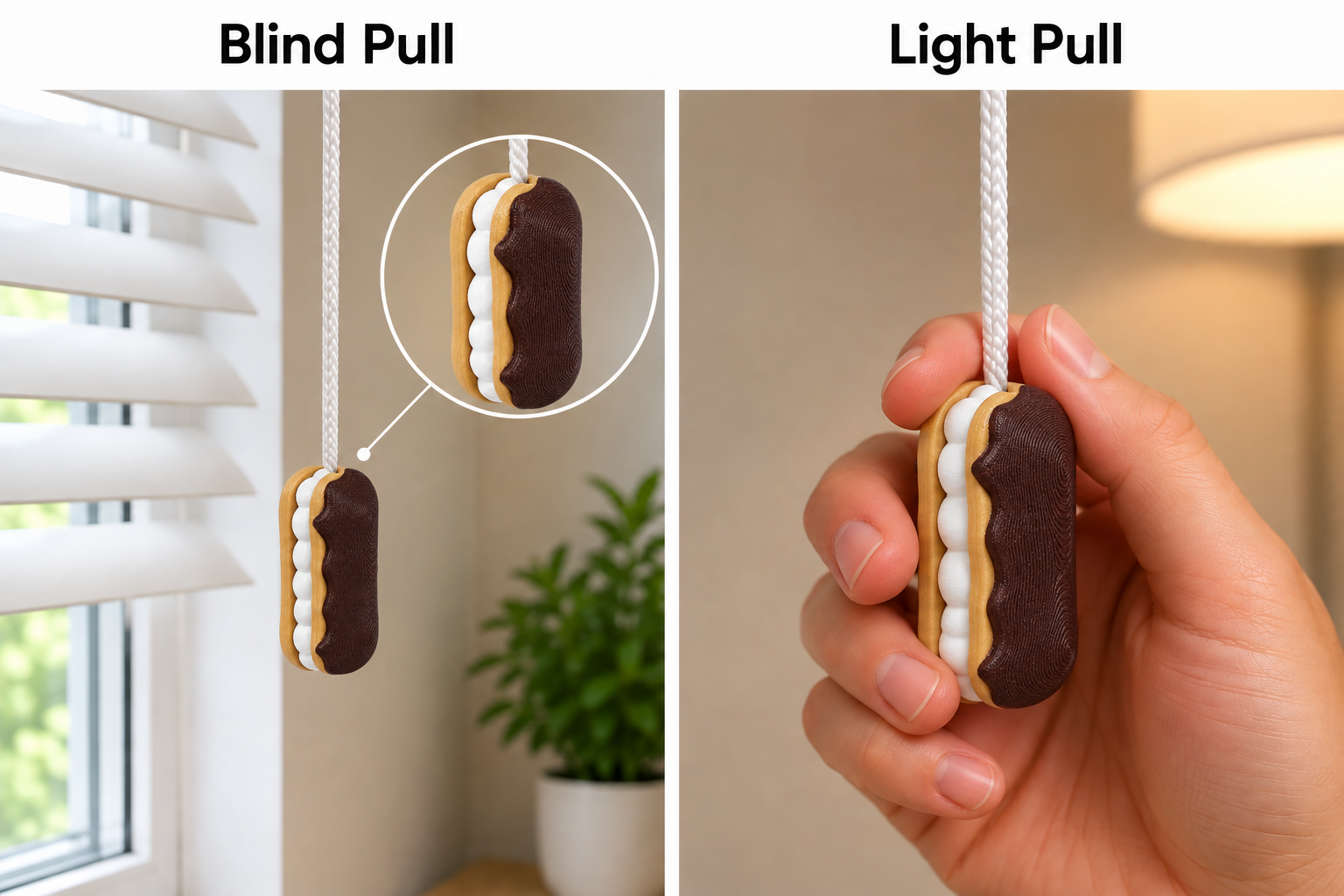 chocolate Eclair - Novelty light pull main image