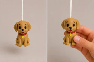 Cute Dog Light Pull or Blind Pull | Novelty Cord Handle