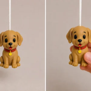 Cute Dog Light Pull or Blind Pull | Novelty Cord Handle