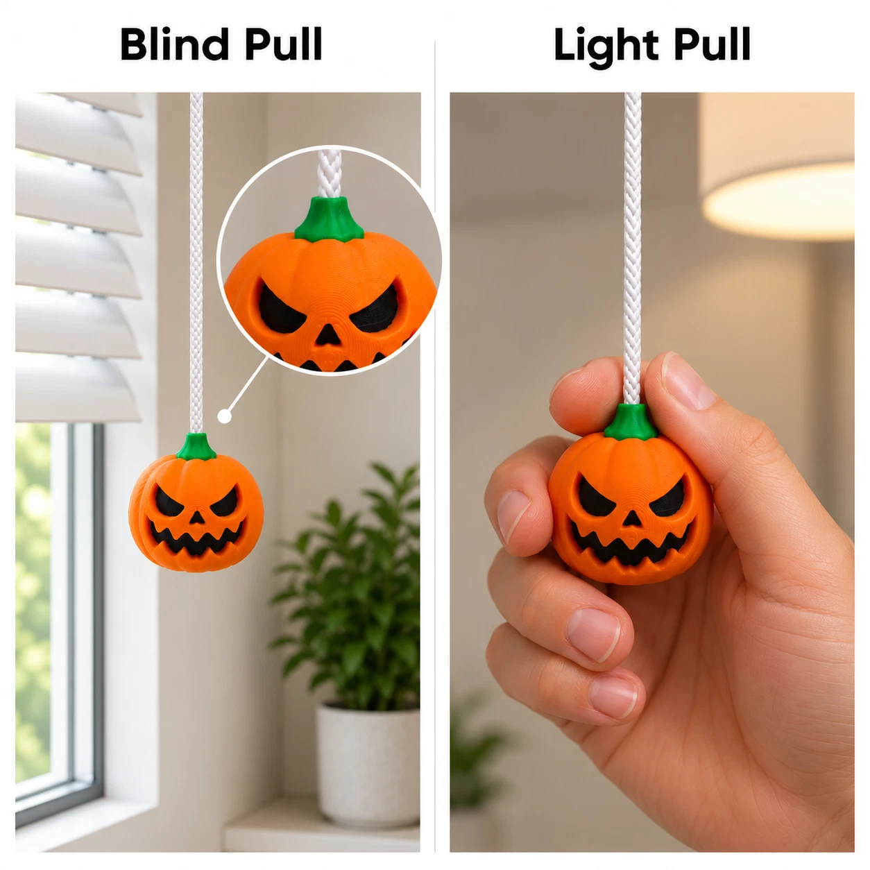 Novelty Pumpkin Light Pulls