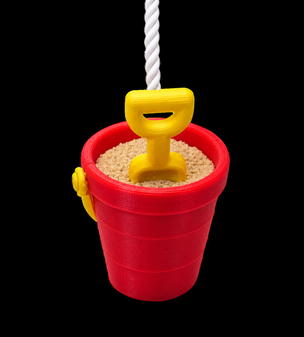 Bucket & Spade Light Pull & Blind Pull Cord Handle – Seaside Beach Design - Image 2